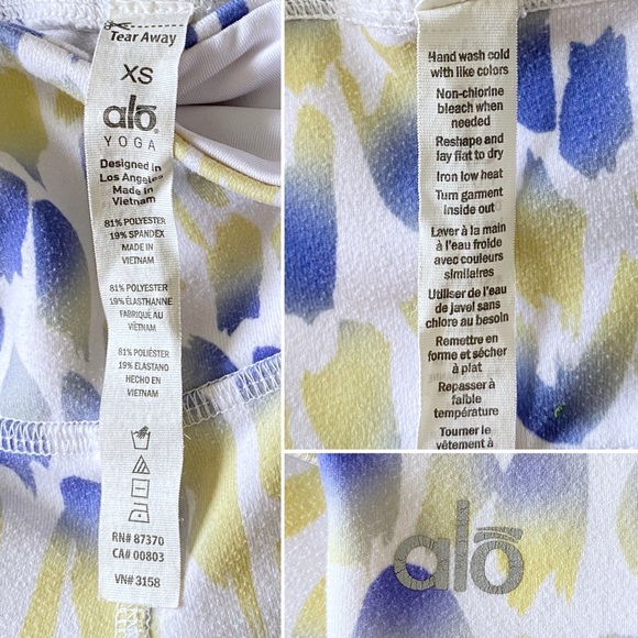 Alo Yoga Spark Cheetah Cropped Leggings • XS - Picture 5 of 6